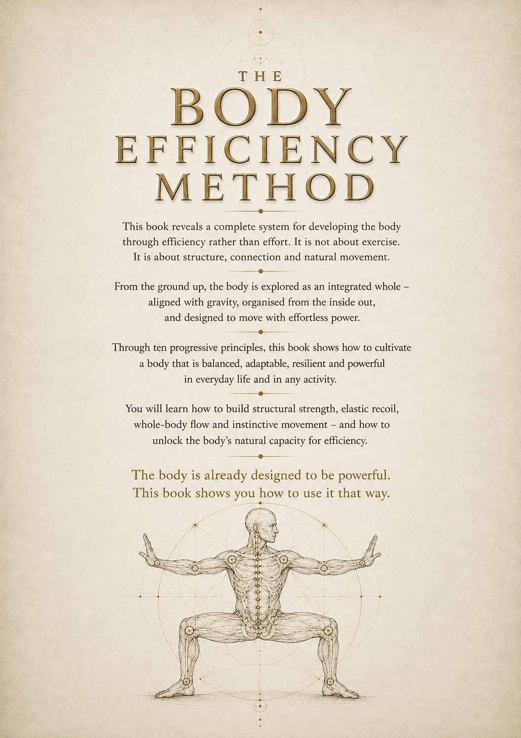 Back cover of The Body Efficiency Method